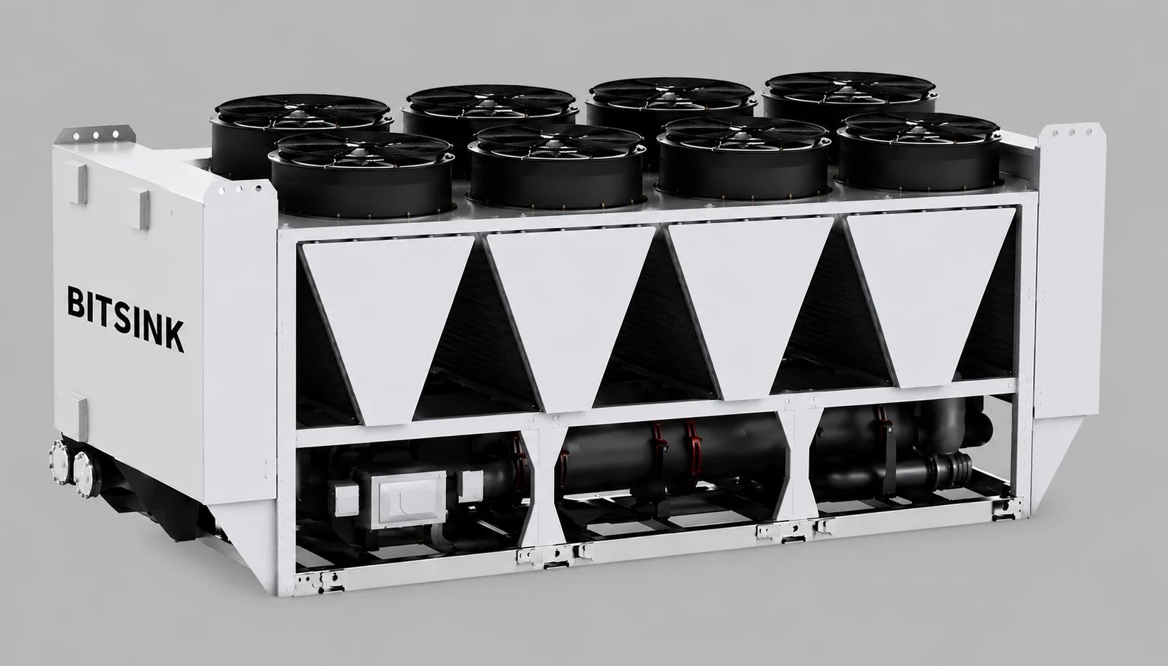 AiDC-1050 Chiller — 1,000 kW air-to-water trim chiller