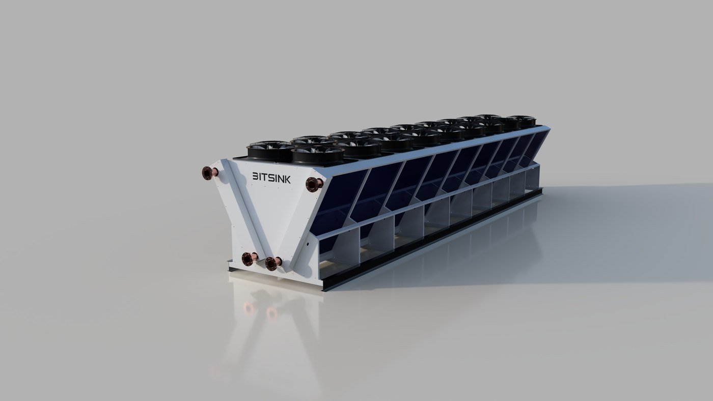 BITSINK 1,170 kW Dry Cooler