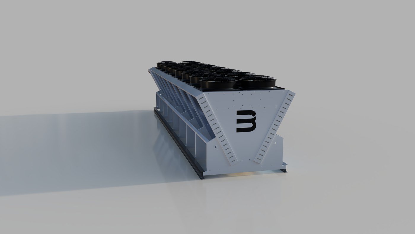 BITSINK 1,900 kW Dry Cooler