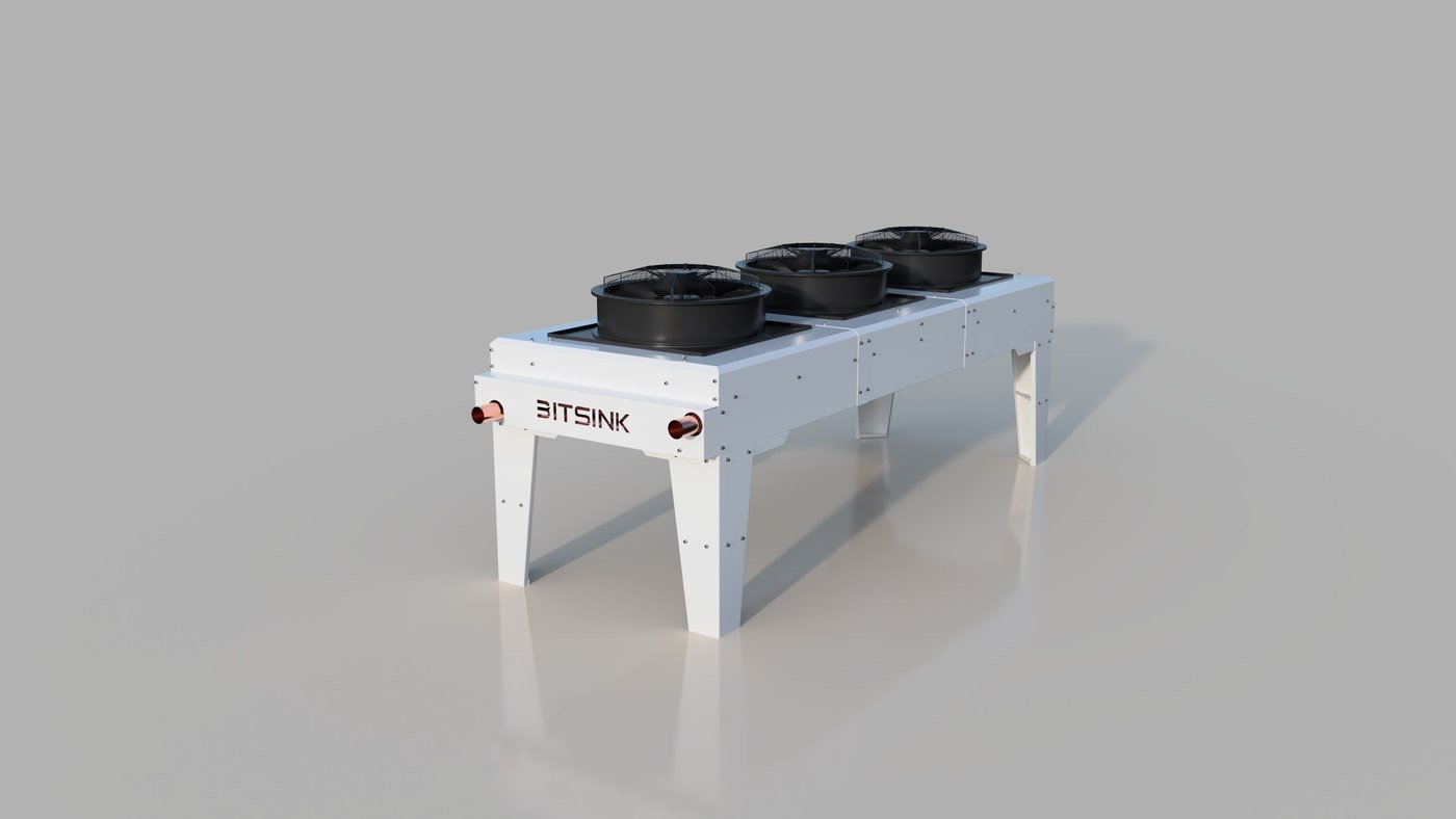 BITSINK 190 kW Dry Cooler