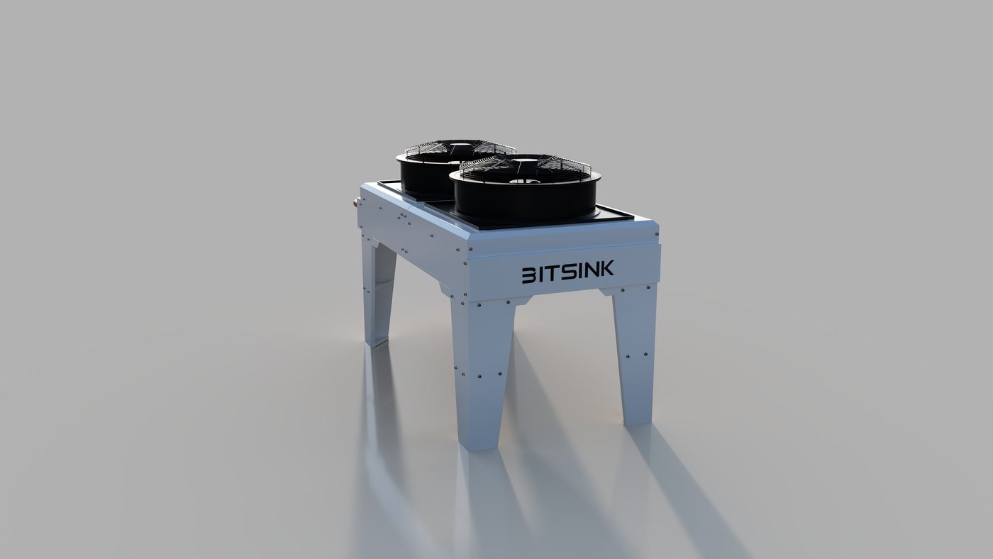 BITSINK 95 kW Dry Cooler