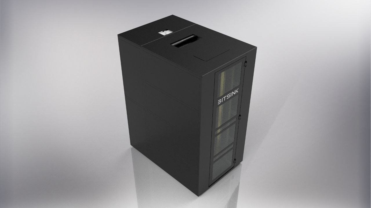 BITSINK RDHX - Cabinet Enclosure